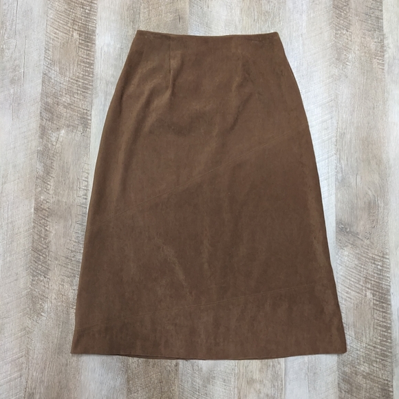Brown Western Midi Skirt - Picture 2 of 13